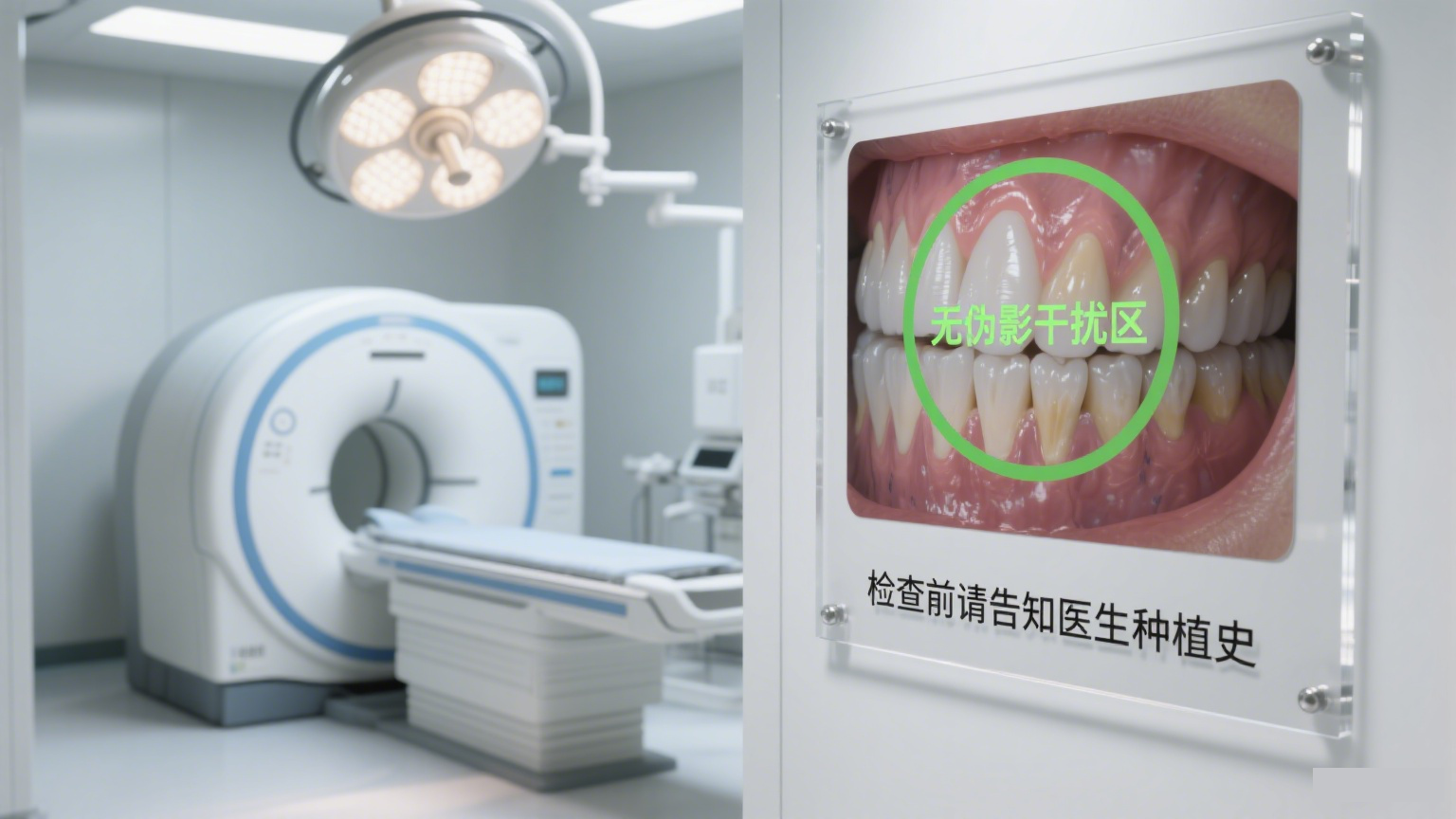 做了种植牙后，能做核磁共振检查吗？(图2)