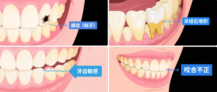 牙齿不齐