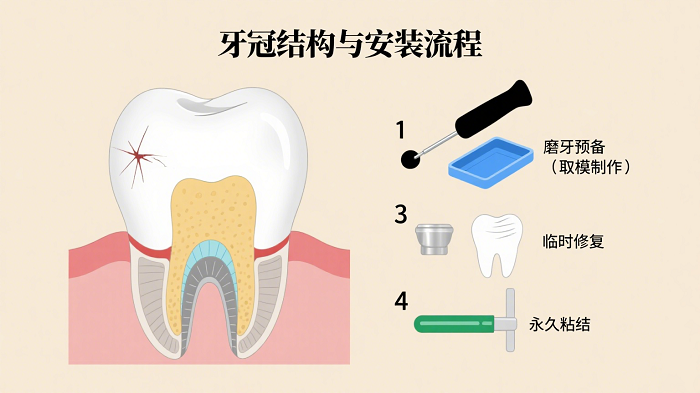 牙冠怎么选？常见类型及优缺点解析