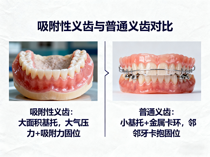 告别松动尴尬！吸附性义齿与普通义齿，赵院长为您详解如何选择(图2)